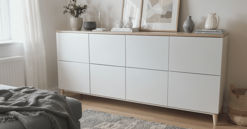 Guide créatif pour recréer l’enfilade Eket d’IKEA, le phénomène viral