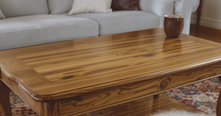 Table basse en bois : l’élégance intemporelle qui sublime les salons raffinés