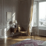 Un 87 m² au charme haussmannien avec vue imprenable sur le Sacré-Cœur : mariage réussi entre mobilier chiné et touches contemporaines