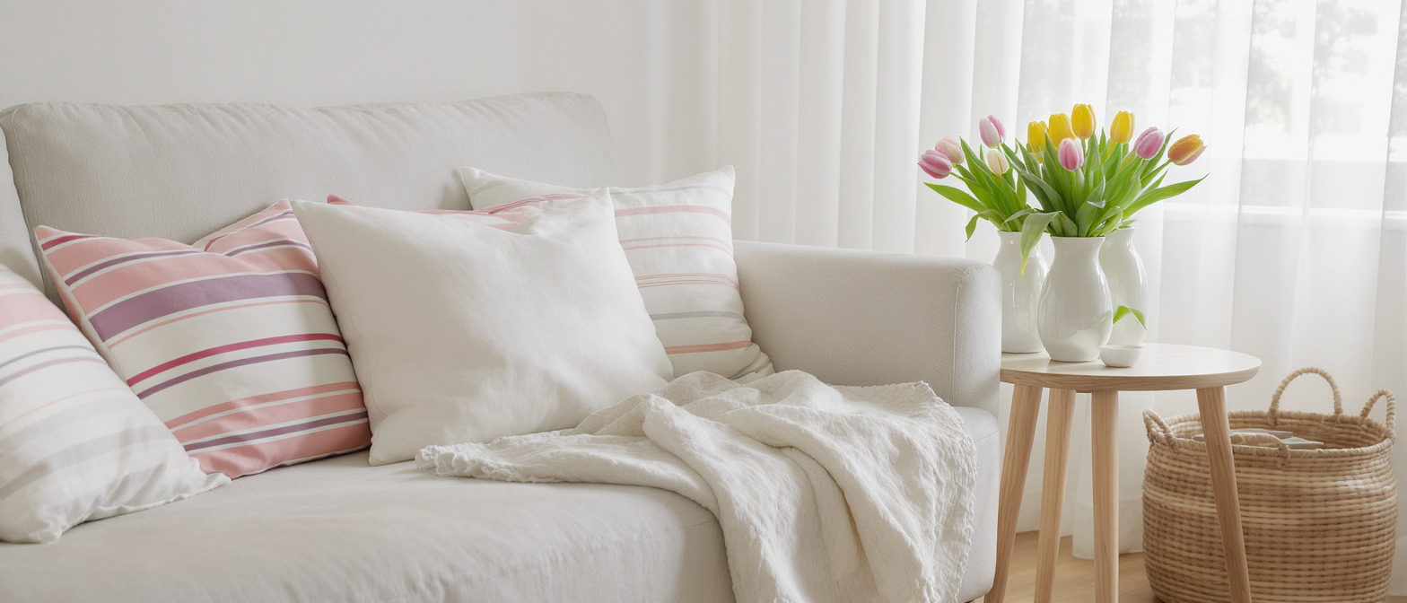 d&eacute;couvrez les cr&eacute;ations h&m home pour apporter une touche de fra&icirc;cheur et de printemps &agrave; votre d&eacute;coration int&eacute;rieure. inspirez-vous d'id&eacute;es lumineuses et naturelles pour renouveler votre int&eacute;rieur.