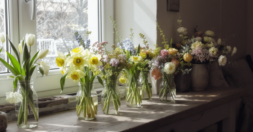 Bouquets de printemps : 10 créations florales simples à réaliser chez soi