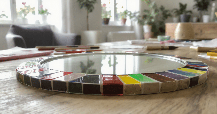 DIY : Créez un miroir coloré pour un intérieur plein de vie et d’éclat