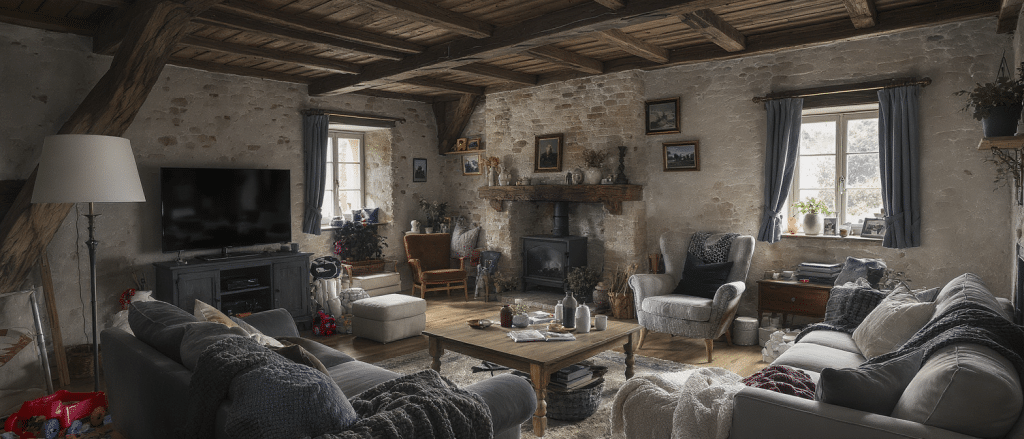 d&eacute;couvrez une demeure d'&eacute;poque magnifiquement transform&eacute;e en un havre familial moderne et chaleureux, alliant charme historique et confort contemporain pour toute la famille.