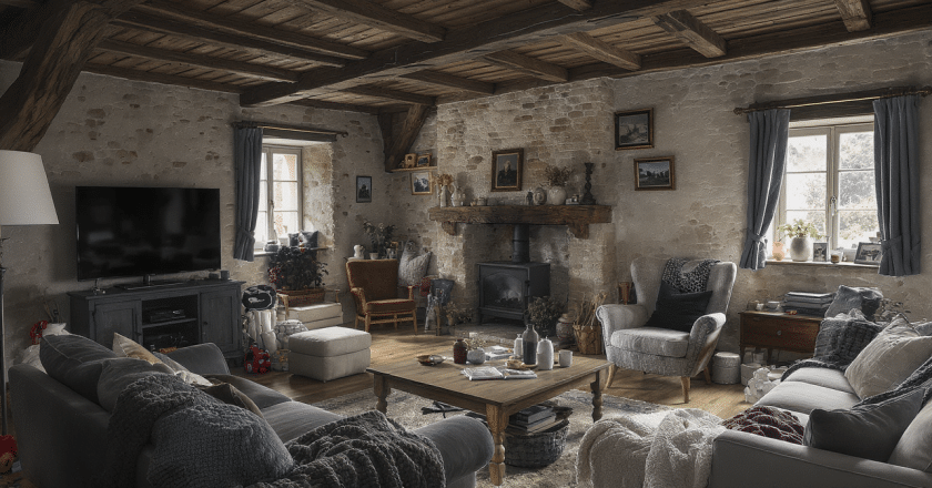Une demeure d’époque transformée en un havre familial moderne et accueillant