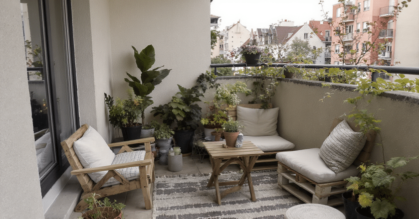 idées DIY pour transformer votre balcon en un espace cosy et accueillant
