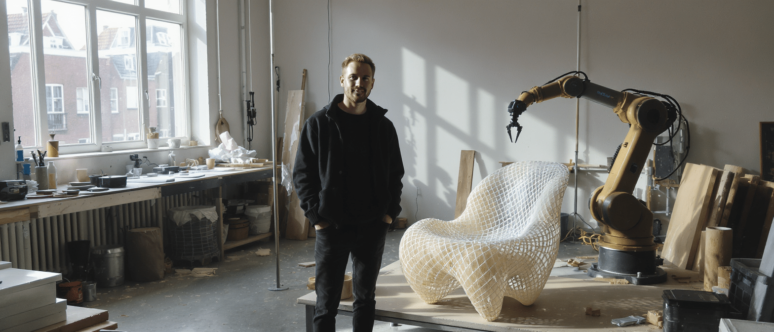 d&eacute;couvrez l'univers de joris laarman, o&ugrave; l'art rencontre la science pour cr&eacute;er un design bio-optimiste innovant et inspirant.