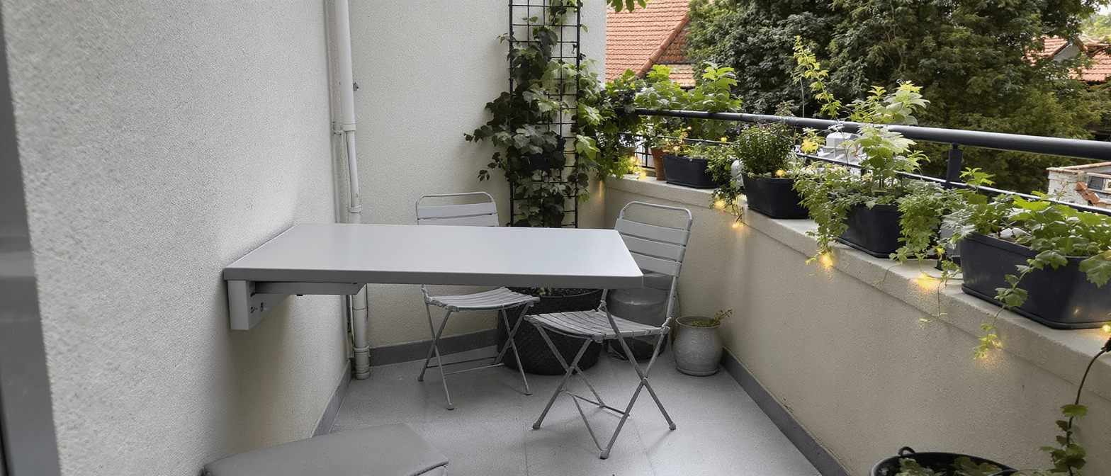 d&eacute;couvrez des astuces ikea pour transformer et optimiser votre petit balcon, en maximisant l'espace et en cr&eacute;ant un coin agr&eacute;able et fonctionnel.
