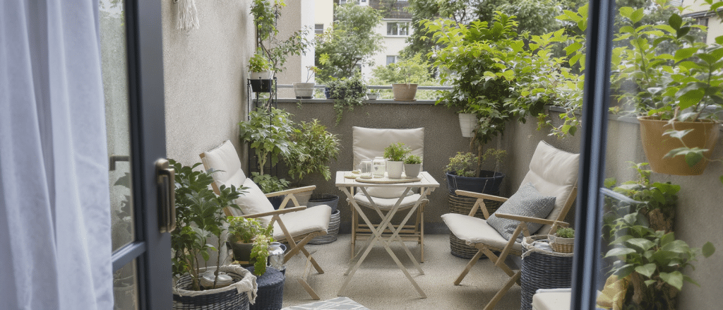 d&eacute;couvrez des astuces ikea simples et efficaces pour transformer et optimiser votre petit balcon en un espace convivial et fonctionnel.