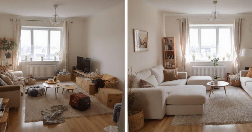 Avant/Après : comment cet appartement familial a gagné 20 m² astucieusement sans toucher aux murs