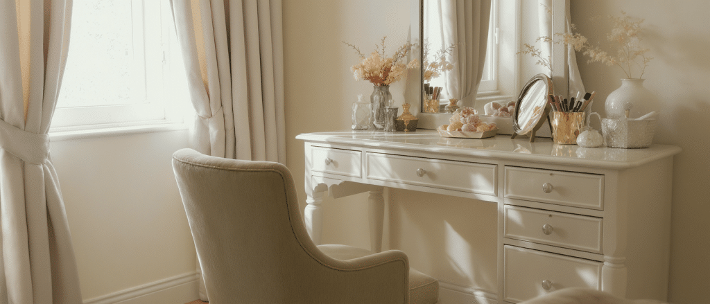 d&eacute;couvrez nos astuces pour choisir la chaise id&eacute;ale pour coiffeuse, alliant style &eacute;l&eacute;gant et soutien optimal pour un confort durable.