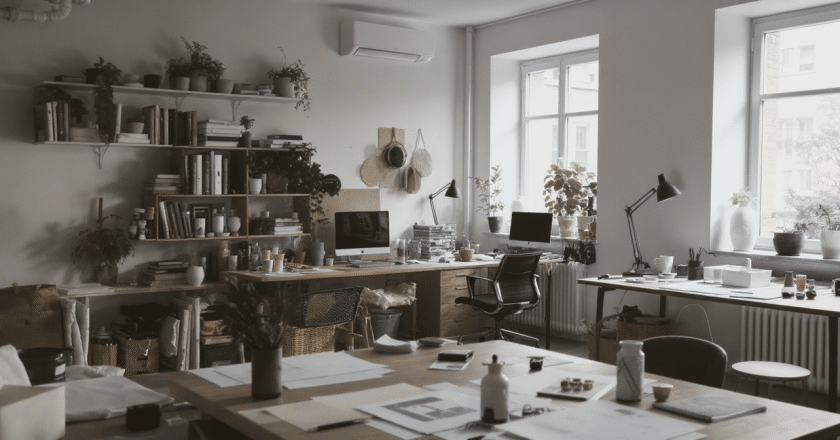 Découvrez l’appartement atelier de 70m² de l’architecte Sara Lazzarin : un espace inspirant et créatif