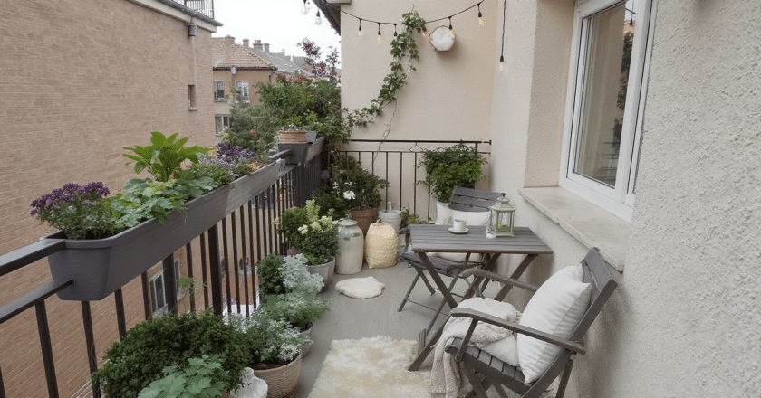 Découvrez nos astuces ingénieuses pour transformer votre balcon filant en un espace de vie charmant