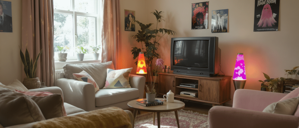 d&eacute;couvrez comment la d&eacute;co des ann&eacute;es 90 fait un retour en force dans nos int&eacute;rieurs, alliant nostalgie et modernit&eacute; pour cr&eacute;er des ambiances uniques et tendance.