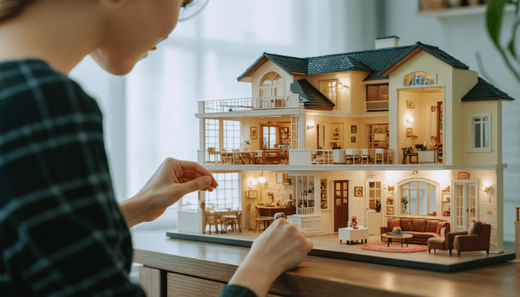 d&eacute;couvrez l'&eacute;volution des mod&egrave;les architecturaux de la maison de barbie, embl&eacute;matique jouet qui a marqu&eacute; des g&eacute;n&eacute;rations par son design et son innovation.