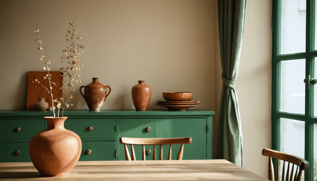 d&eacute;couvrez comment associer le vert canard avec d'autres couleurs pour sublimer votre d&eacute;coration int&eacute;rieure gr&acirc;ce &agrave; des conseils et id&eacute;es harmonieuses.