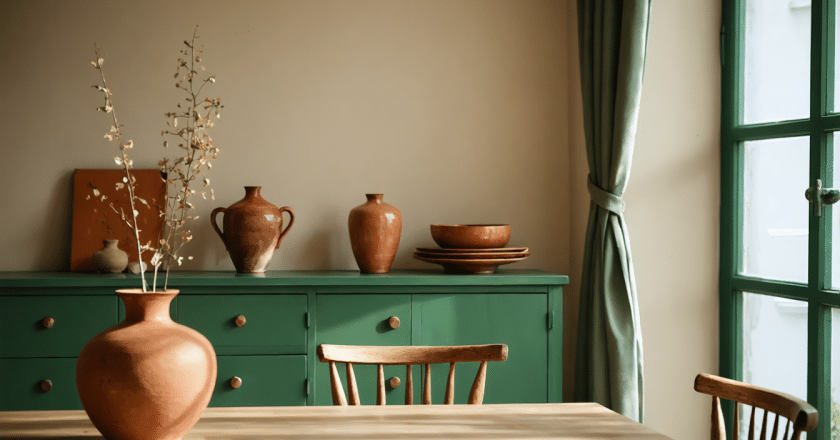 Vert canard : les associations de couleurs pour l’utilisation de cette nuance en décoration
