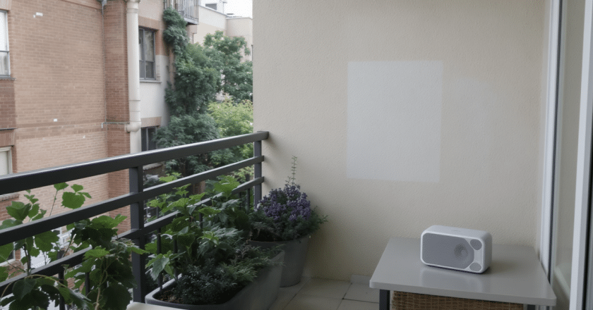 astuces efficaces pour réduire le bruit sur votre balcon