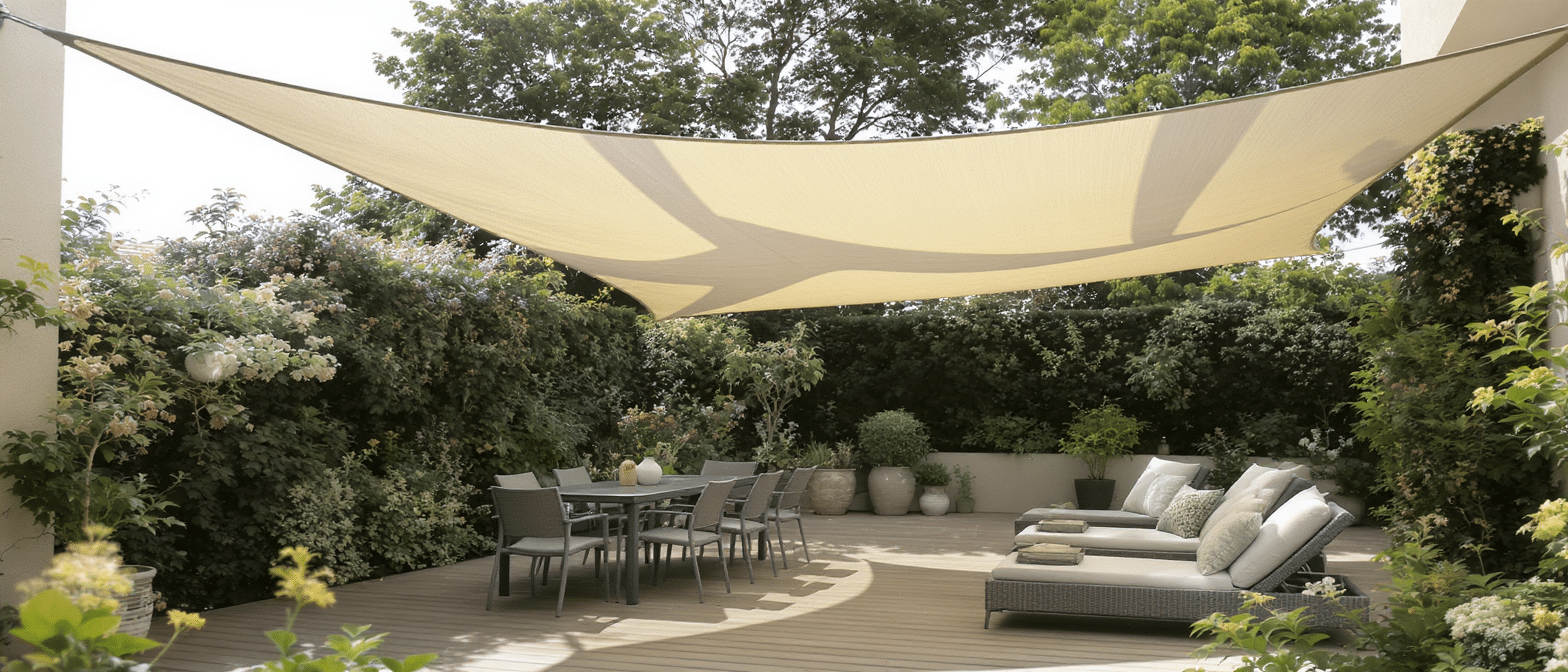 d&eacute;couvrez nos voiles d&rsquo;ombrage &eacute;l&eacute;gantes, parfaites pour vous prot&eacute;ger du soleil tout en apportant une touche de style et de fra&icirc;cheur &agrave; votre espace ext&eacute;rieur.