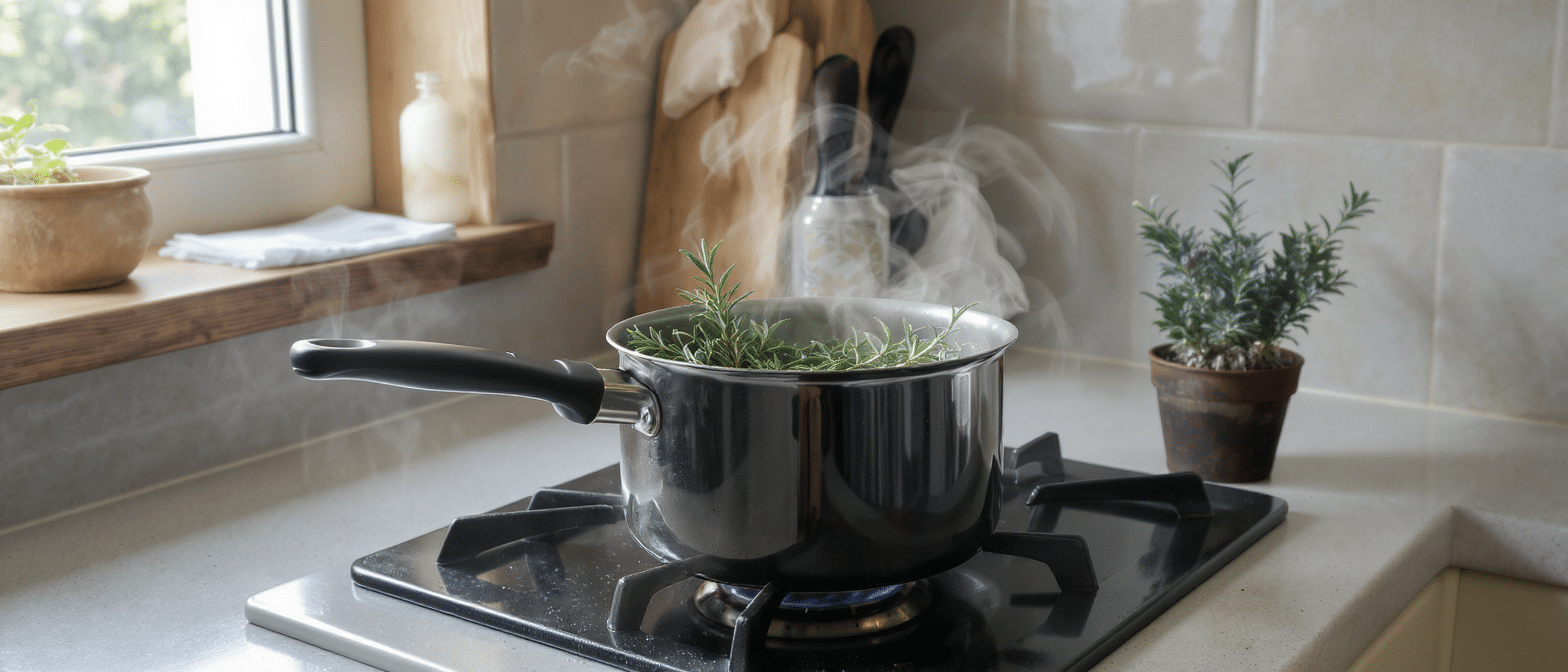 d&eacute;couvrez comment le romarin, rem&egrave;de naturel et efficace, peut purifier et prot&eacute;ger votre int&eacute;rieur contre les mauvaises odeurs et les agents nuisibles.