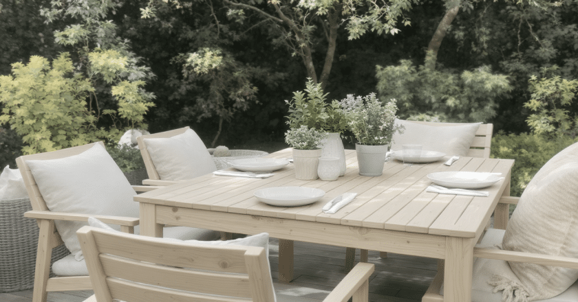 Les must-have IKEA pour créer un coin repas convivial en plein air