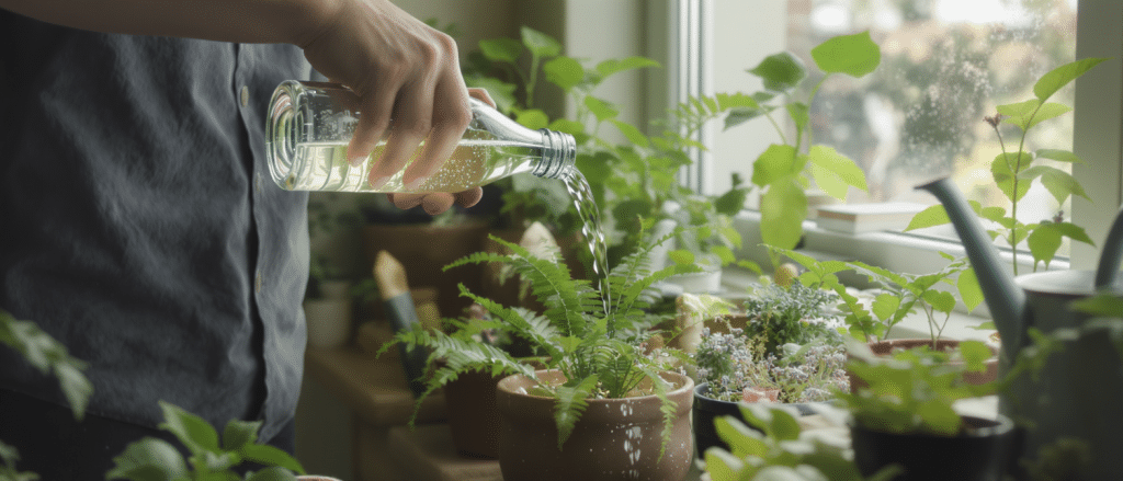 d&eacute;couvrez si l'eau gazeuse est adapt&eacute;e pour arroser vos plantes, avec une analyse d&eacute;taill&eacute;e et des conseils pratiques pour garantir leur sant&eacute; et croissance.