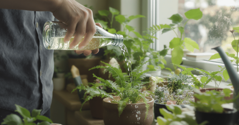 Peut-on réellement utiliser de l’eau gazeuse pour arroser ses plantes ? Analyse et conseils