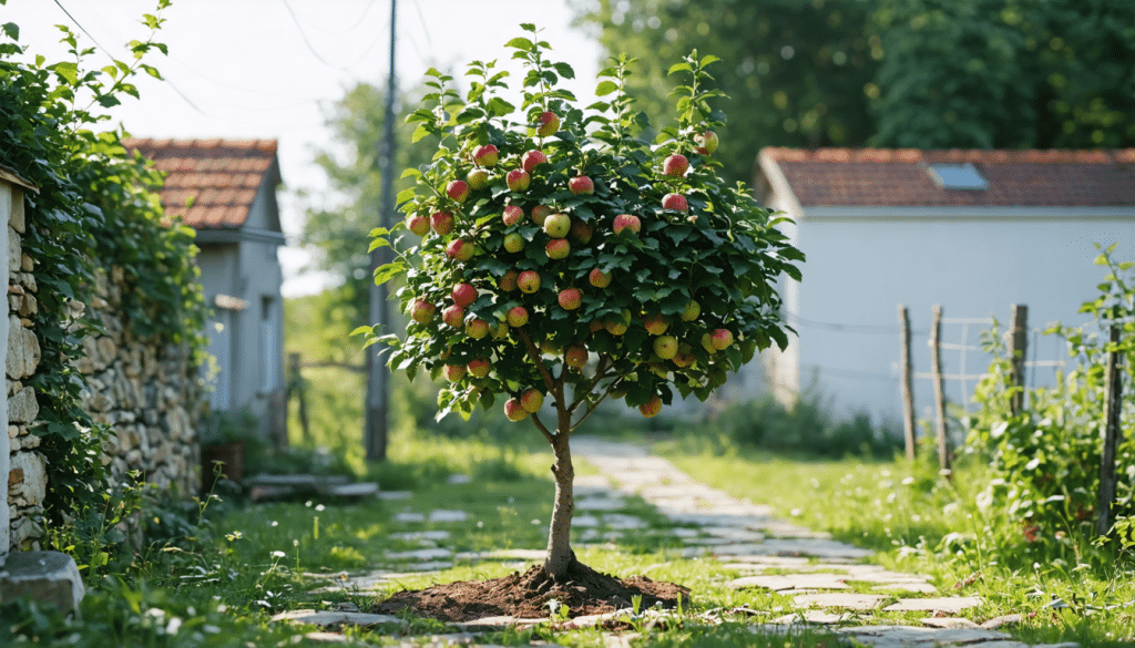d&eacute;couvrez les conseils essentiels pour int&eacute;grer un pommier &agrave; votre projet de maison, de la plantation &agrave; l'entretien, afin d'embellir votre jardin et profiter de ses fruits.