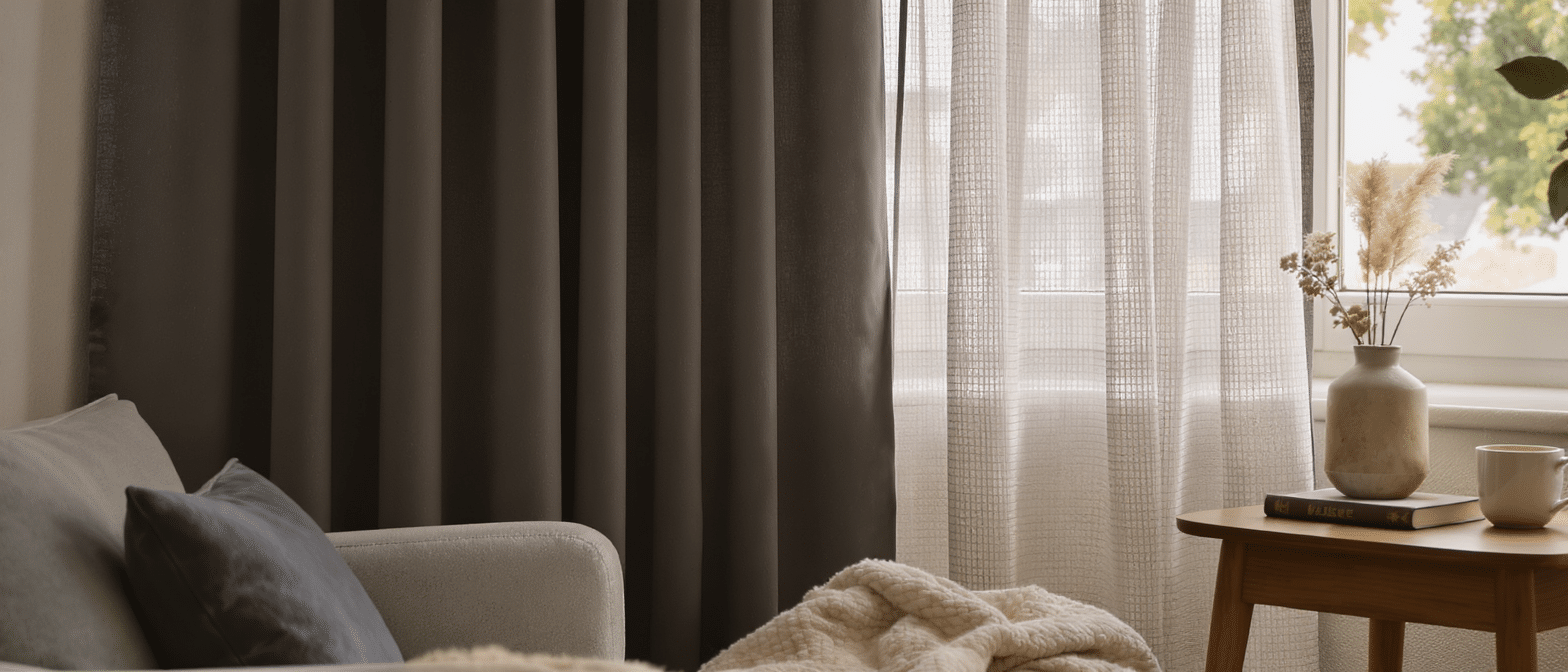 découvrez nos rideaux occultants alliant confort et style pour une ambiance déco chaleureuse et élégante dans votre intérieur.