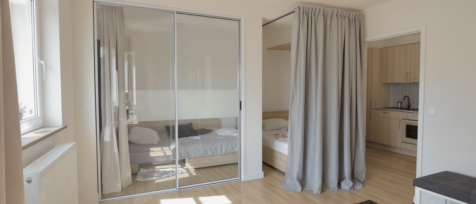 découvrez comment un appartement de 39 m² a été ingénieusement réaménagé pour créer deux espaces nuit distincts, optimisant ainsi chaque mètre carré avec style et fonctionnalité.