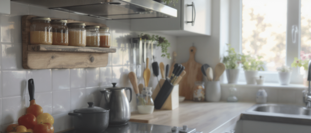 d&eacute;couvrez des astuces diy ing&eacute;nieuses pour optimiser la praticit&eacute; de votre cuisine et gagner en organisation au quotidien. simplifiez vos t&acirc;ches avec nos conseils faciles &agrave; r&eacute;aliser.