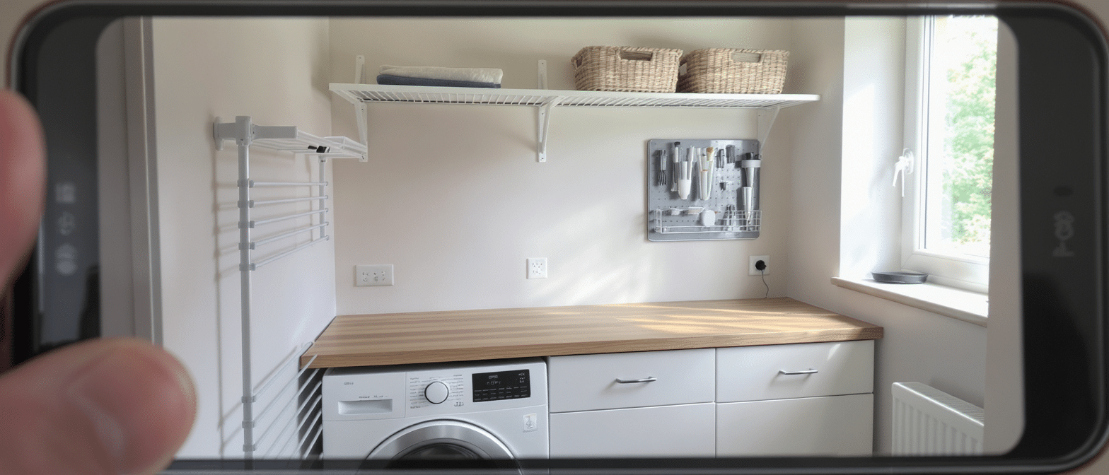 d&eacute;couvrez comment transformer votre buanderie gr&acirc;ce &agrave; une astuce ikea simple et ing&eacute;nieuse pour optimiser votre espace et faciliter votre quotidien.