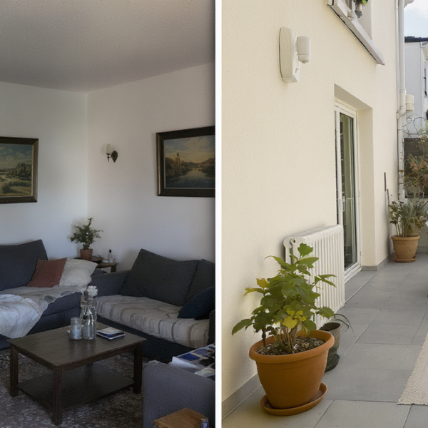 Avant/Après : comment une terrasse transforme un deux-pièces en un espace doublé