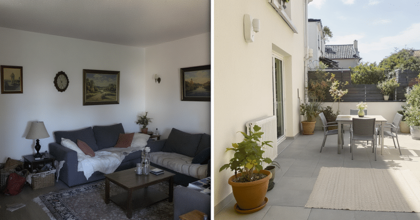 Avant/Après : comment une terrasse transforme un deux-pièces en un espace doublé