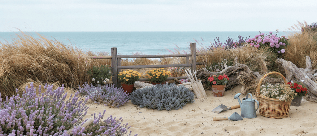 d&eacute;couvrez nos astuces et conseils pour cr&eacute;er et entretenir un jardin florissant en bord de mer, adapt&eacute; aux conditions marines et au climat c&ocirc;tier.