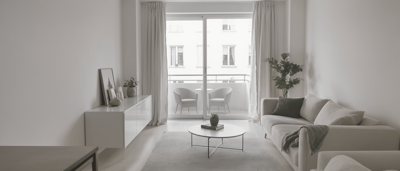 explorez l'appartement épuré et moderne conçu par l'architecte constance laurand, situé au cœur de lyon, alliant élégance et fonctionnalité.