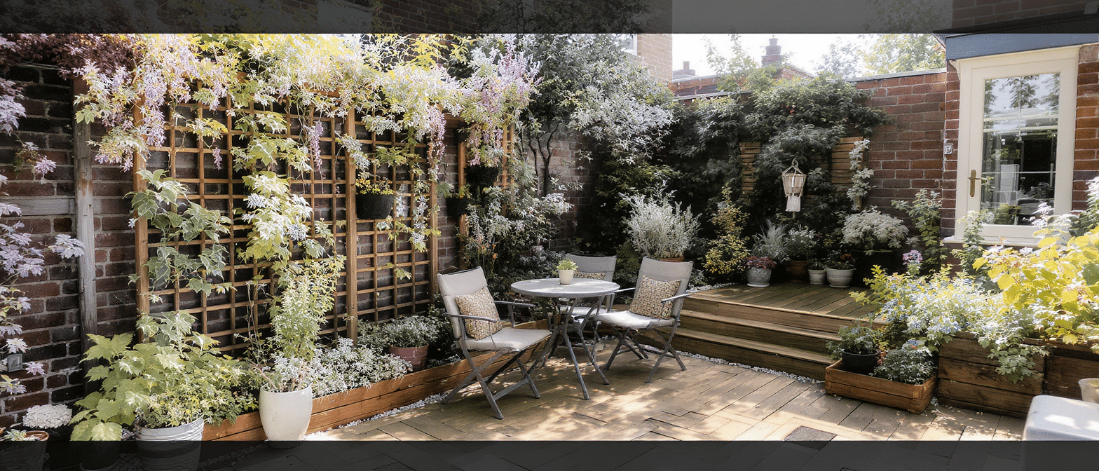 d&eacute;couvrez 3 id&eacute;es d'am&eacute;nagement ing&eacute;nieuses pour transformer un petit jardin en un espace optimis&eacute;, charmant et fonctionnel.