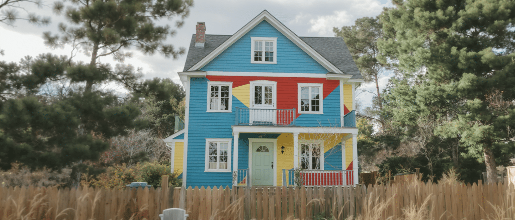 d&eacute;couvrez une maison haute en couleurs, le refuge id&eacute;al pour des vacances joyeuses et inoubliables, alliant confort et ambiance chaleureuse.