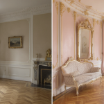 Avant/Après : métamorphose rococo d’un appartement haussmannien de 60m² revisité avec élégance