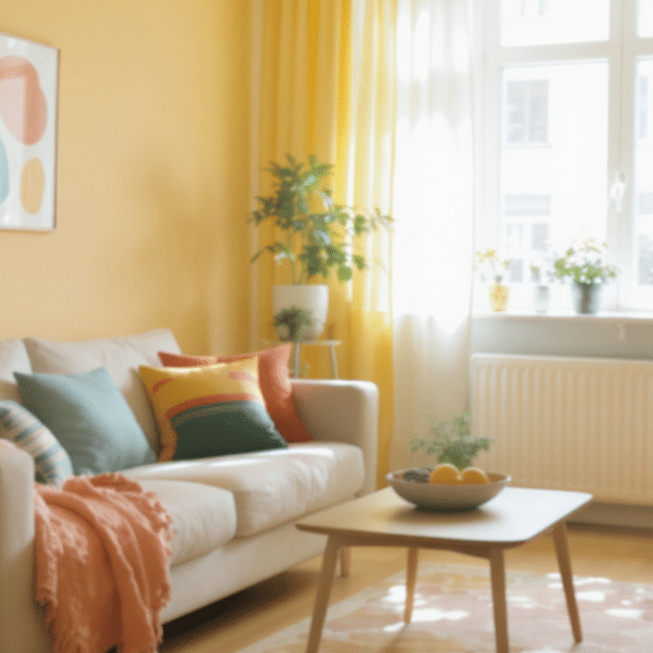 Ce lumineux appartement coloré redonne le sourire et l’énergie