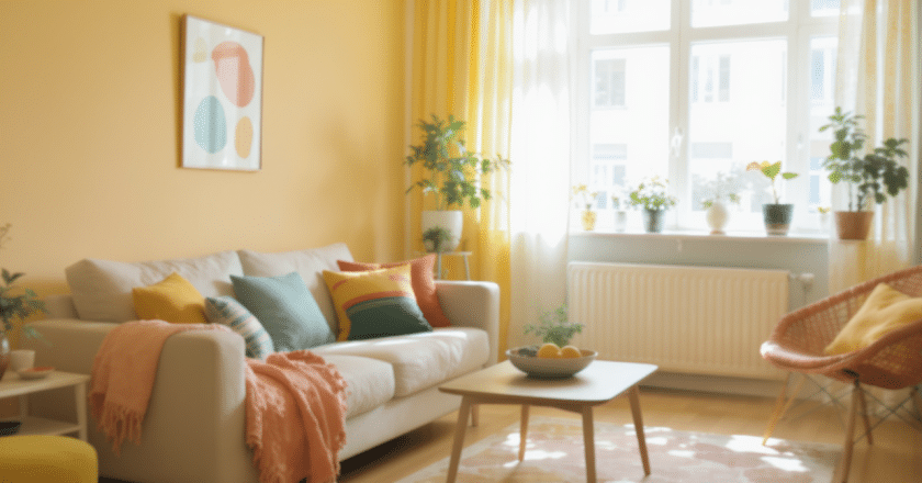 Ce lumineux appartement coloré redonne le sourire et l’énergie