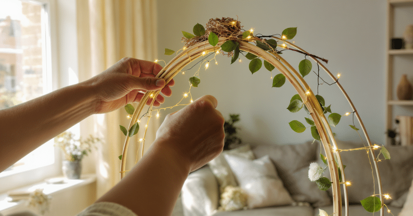 Créez votre propre arche décorative : guide DIY pour une touche chaleureuse et élégante à votre intérieur