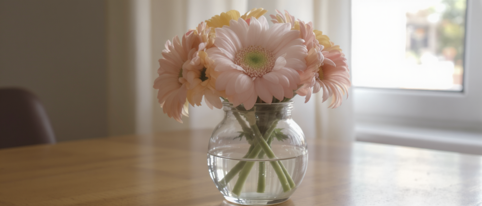 d&eacute;couvrez la beaut&eacute; &eacute;clatante des gerberas, ces majestueuses marguerites qui apportent &eacute;l&eacute;gance et couleur &agrave; votre d&eacute;coration.