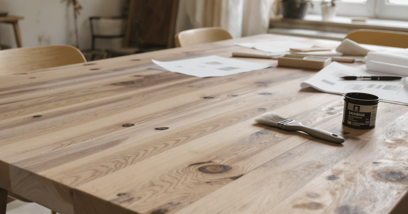 Guide créatif pour transformer et moderniser votre table en bois