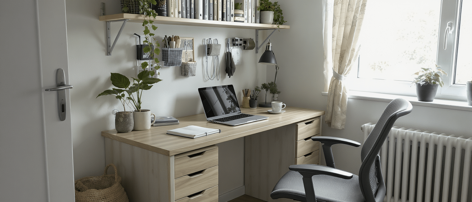 découvrez des astuces malines pour transformer facilement vos meubles ikea en un bureau fonctionnel et organisé à la maison. optimisez votre espace de travail avec créativité et simplicité.