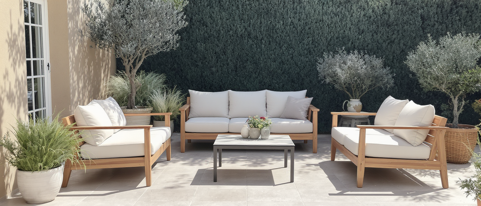 d&eacute;couvrez notre s&eacute;lection &eacute;l&eacute;gante de salons de jardin jardiland pour transformer et sublimer votre terrasse avec style et confort.