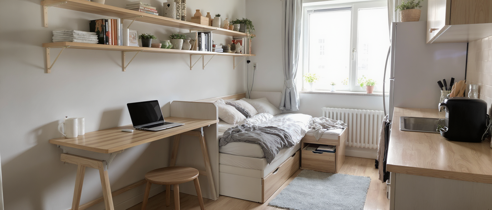 d&eacute;couvrez des conseils d'experts pour optimiser l'am&eacute;nagement de votre appartement &eacute;tudiant et cr&eacute;er un espace fonctionnel, confortable et adapt&eacute; &agrave; vos besoins.
