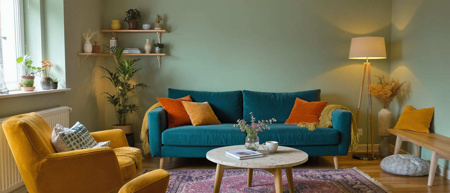 découvrez la transformation spectaculaire d’un appartement de 47 m² en un cocon coloré et audacieux, alliant style, fonctionnalité et créativité pour un espace de vie unique.