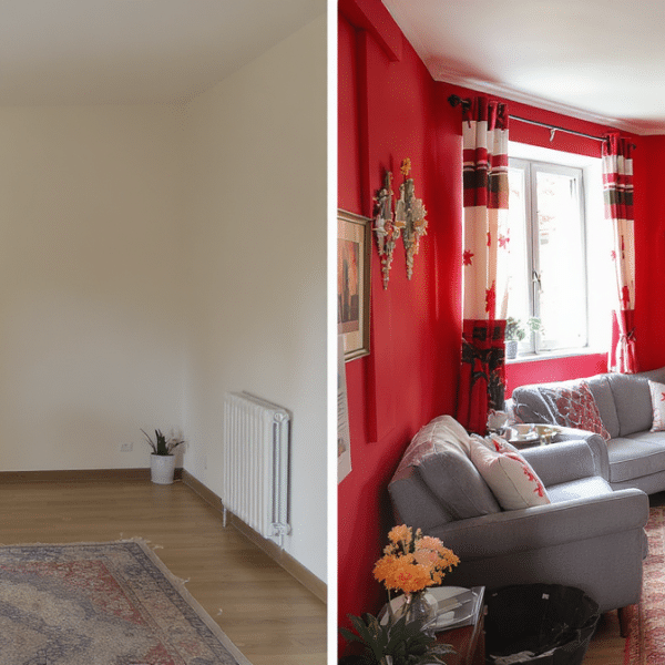 Avant/après : 60 m² métamorphosés en hommage vibrant à la culture basque