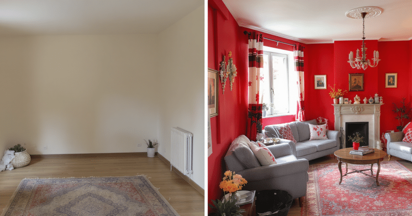 Avant/après : 60 m² métamorphosés en hommage vibrant à la culture basque