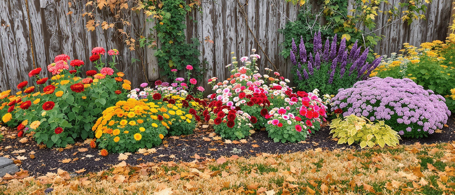 d&eacute;couvrez les 10 fleurs &eacute;clatantes qui illuminent l'automne et apportent couleur et chaleur &agrave; votre jardin pendant la saison des feuilles mortes.